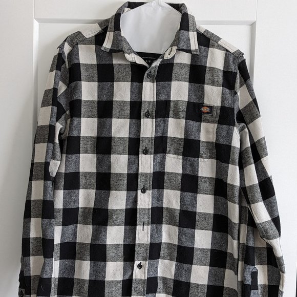 Dickies Flex Long Sleeve Flannel Shirt - Picture 1 of 6